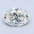 Diamante Naturale Taglio Ovale 1.3ct VG/EX I VVS1 - GIA - 8.41x5.98x3.88mm