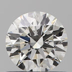 Diamante Taglio Brillante 0.54ct EX/EX/VG G VVS2 - IGI - 5.19x5.23x3.22mm