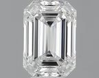 Diamante Naturale Taglio Smeraldo 0.6ct VG/EX E VVS1 - GIA - 5.7x3.95x2.71mm