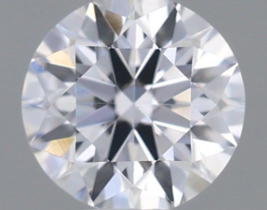 Diamante Taglio Brillante 0.2ct EX/VG/VG D VVS2 - GIA - 3.74x3.77x2.32mm