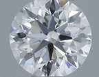Diamante Naturale Taglio Brillante 0.5ct 3EX F VVS2 - IGI - 5.02x5.05x3.17mm