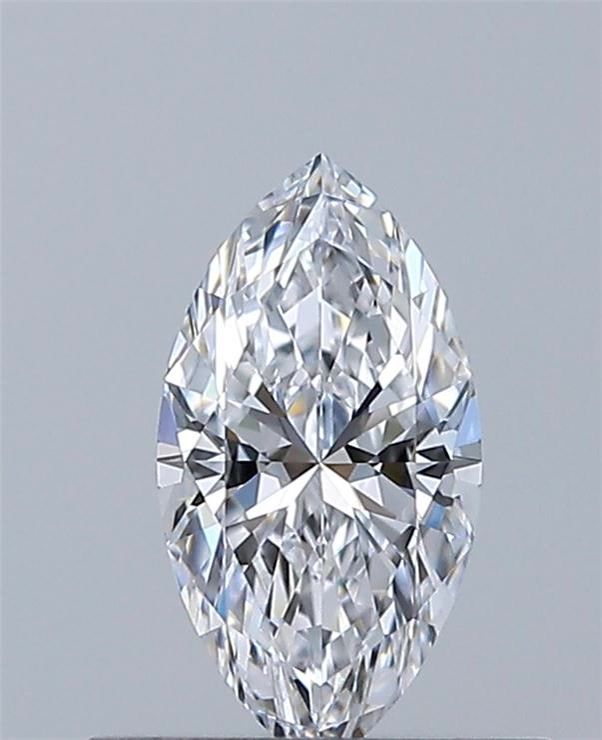 Diamante Naturale Taglio Marquise 0.41ct EX/EX D IF - GIA - 7.43x3.92x2.47mm