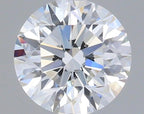 Diamante Naturale Taglio Brillante 0.5ct EX/VG/EX G VS2 - IGI - 4.99x5.06x3.15mm