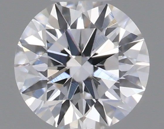 Diamante Naturale Taglio Brillante 0.2ct VG/VG/G E VVS2 - GIA - 3.75x3.77x2.35mm