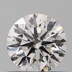 Diamante Taglio Brillante 0.5ct EX/EX/VG G VVS2 - GIA - 5.05x5.03x3.18mm