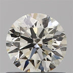 Diamante Naturale Taglio Brillante 0.61ct 3EX J VVS2 - IGI - 5.33x5.37x3.39mm