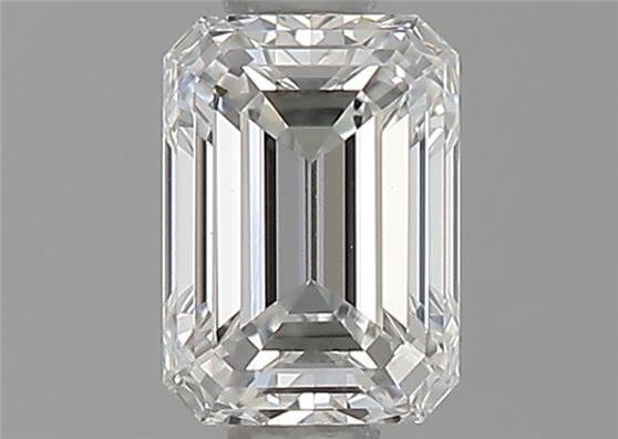Diamante Naturale Taglio Smeraldo 0.55ct VG/VG E VVS1 - GIA - 5.41x3.91x2.59mm