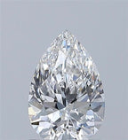 Diamante Naturale Taglio Goccia 0.63ct EX/EX E VVS1 - GIA - 7.38x4.83x3.01mm