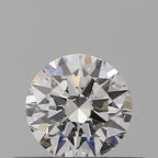 Diamante Naturale Taglio Brillante 0.28ct EX/VG/EX G IF - GIA - 4.31x4.28x2.56mm
