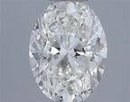 Diamante Naturale Taglio Ovale 0.7ct EX/EX G VVS1 - IGI - 6.6x4.95x3.27mm