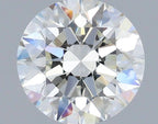 Diamante Naturale Taglio Brillante 1.52ct 3EX G IF - IGI - 7.31x7.39x4.58mm
