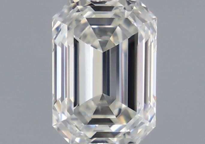 Diamante Naturale Taglio Smeraldo 0.6ct VG/EX J VVS1 - GIA - 5.58x3.98x2.77mm