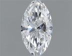 Diamante Naturale Taglio Marquise 0.23ct VG/EX E VVS2 - GIA - 6.28x3.21x1.96mm