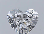 Diamante Naturale Taglio Cuore 0.33ct VG/EX F VVS2 - GIA - 4.35x4.91x2.8mm