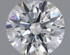 Diamante Naturale Taglio Brillante 0.19ct EX/VG/VG F VS1 - GIA - 3.69x3.7x2.28mm