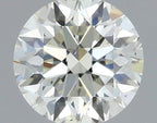 Diamante Naturale Taglio Brillante 0.6ct 3EX J VS2 - IGI - 5.29x5.33x3.37mm