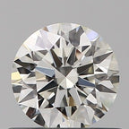Diamante Naturale Taglio Brillante 0.51ct 3EX J VS1 - GIA - 5.11x5.08x3.16mm