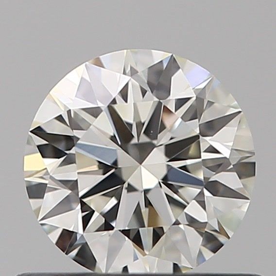Diamante Naturale Taglio Brillante 0.51ct 3EX J VS1 - GIA - 5.11x5.08x3.16mm