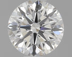 Diamante Naturale Taglio Brillante 0.63ct 3EX G VVS2 - GIA - 5.43x5.46x3.4mm