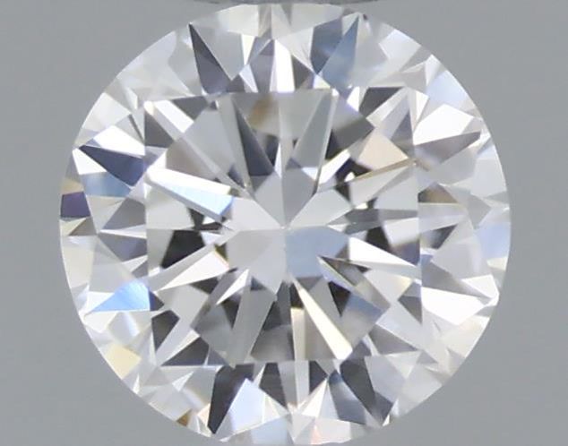 Diamante Naturale Taglio Brillante 0.19ct G/G/G D VS1 - GIA - 3.67x3.7x2.24mm