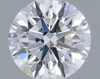 Diamante Taglio Brillante 0.21ct EX/EX/VG D VVS1 - GIA - 3.79x3.76x2.37mm
