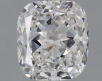 Diamante Taglio Cushion Modificato 1.01ct G/VG D VS2 - GIA - 6.61x5.91x3.52mm