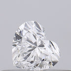 Diamante Naturale Taglio Cuore 0.24ct G/VG D VVS2 - GIA - 3.71x4.16x2.57mm