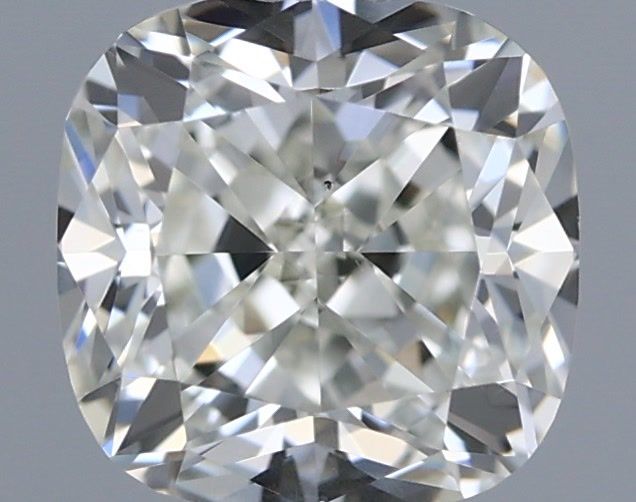 Diamante Taglio Cushion Modificato 0.51ct VG/EX J VS2 - GIA - 4.4x4.39x3.05mm