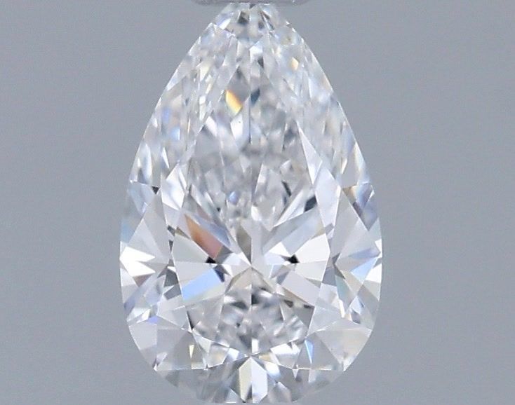 Diamante Naturale Taglio Goccia 0.46ct EX/EX D VS1 - IGI - 6.85x4.26x2.64mm
