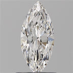 Diamante Naturale Taglio Marquise 0.7ct VG/VG F VVS2 - GIA - 9.65x4.33x2.81mm