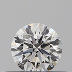 Diamante Naturale Taglio Brillante 0.3ct EX/VG/EX F VS2 - GIA - 4.3x4.24x2.67mm