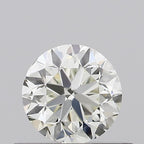 Diamante Naturale Taglio Brillante 0.4ct G/VG/EX J VS1 - GIA - 4.5x4.55x2.97mm