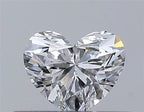 Diamante Naturale Taglio Cuore 0.3ct EX/EX D VVS1 - GIA - 3.95x4.64x2.83mm