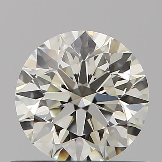 Diamante Naturale Taglio Brillante 0.5ct 3EX J VVS1 - IGI - 5.0x5.04x3.17mm