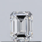 Diamante Naturale Taglio Smeraldo 0.34ct VG/VG D VVS2 - GIA - 4.44x3.37x2.33mm