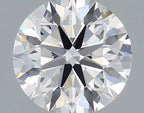 Diamante Taglio Brillante 0.5ct EX/VG/EX F VVS2 - IGI - 5.03x5.08x3.15mm