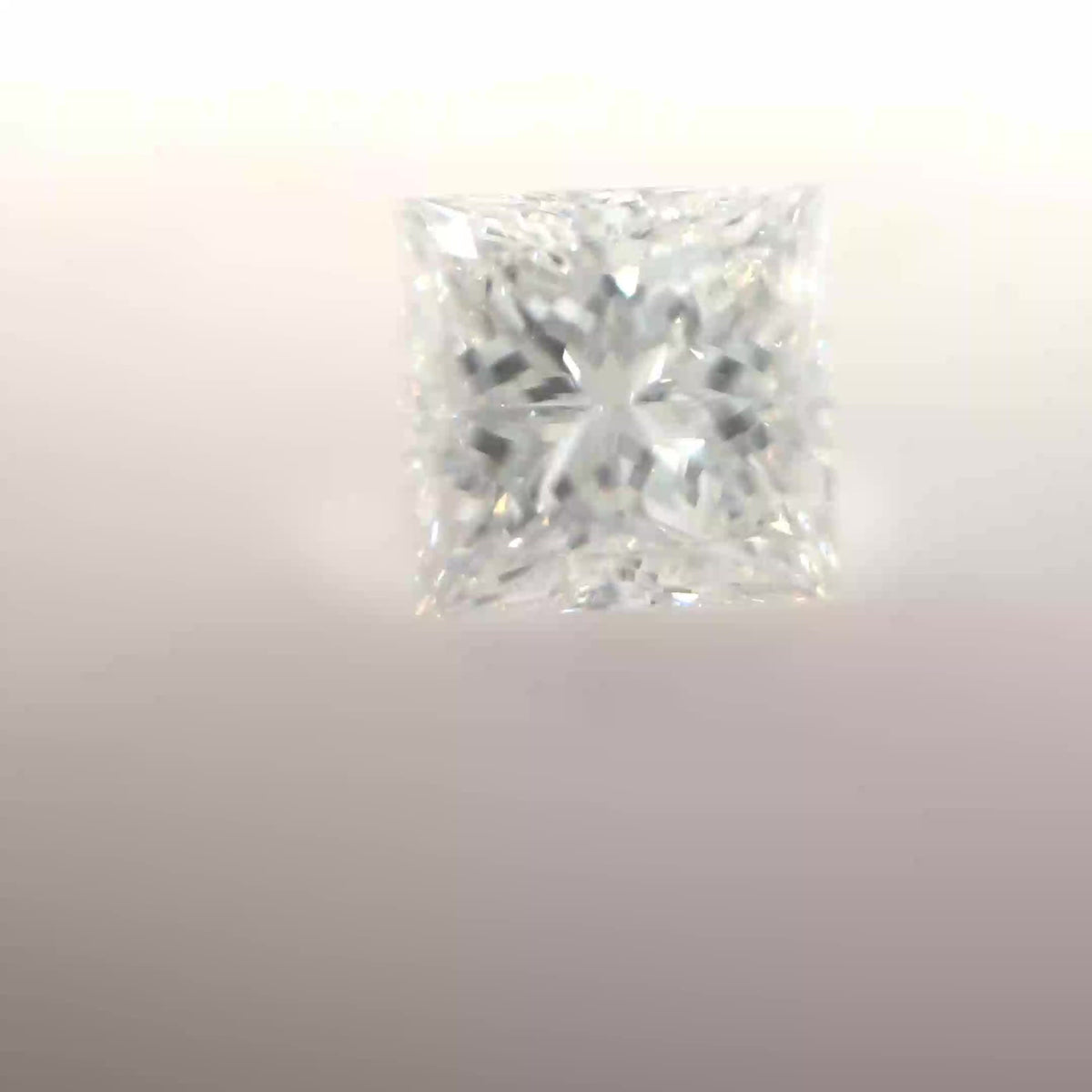 Diamante Naturale Taglio Princess 1.21ct EX/EX F VS2 - GIA - 5.95x5.84x4.2mm
