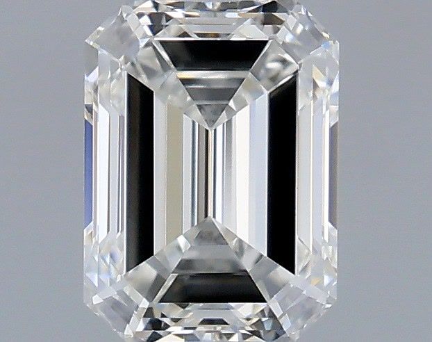 Diamante Naturale Taglio Smeraldo 0.46ct EX/EX F VVS1 - IGI - 4.99x3.66x2.59mm