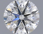 Diamante Naturale Taglio Brillante 0.5ct VG/VG/VG I VS1 - GIA - 4.93x4.99x3.2mm