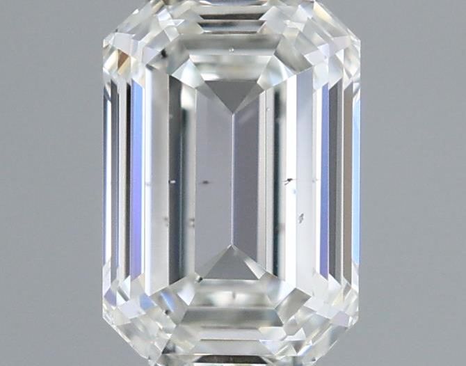 Diamante Naturale Taglio Smeraldo 0.46ct VG/EX J VS2 - GIA - 5.31x3.57x2.33mm