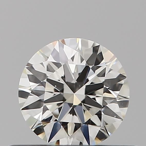 Diamante Naturale Taglio Brillante 0.36ct 3EX J VS2 - GIA - 4.62x4.61x2.82mm