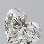 Diamante Naturale Taglio Cuore 1.5ct EX/EX I VVS1 - IGI - 6.85x8.03x4.73mm