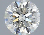 Diamante Naturale Taglio Brillante 0.45ct 3EX H VS1 - IGI - 4.87x4.9x3.06mm