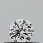 Diamante Taglio Brillante 0.18ct EX/VG/VG F VVS2 - GIA - 3.61x3.57x2.26mm