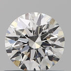 Diamante Naturale Taglio Brillante 0.5ct 3EX F VS2 - IGI - 5.09x5.11x3.19mm