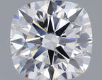 Diamante Taglio Cushion Brillante 1.53ct EX/EX E VVS2 - GIA - 6.73x6.64x4.61mm