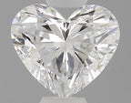 Diamante Naturale Taglio Cuore 0.5ct VG/EX D VVS1 - GIA - 4.93x5.67x3.07mm
