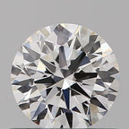 Diamante Naturale Taglio Brillante 0.5ct 3EX E IF - IGI - 5.09x5.12x3.12mm