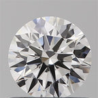 Diamante Naturale Taglio Brillante 0.6ct 3EX F VS1 - GIA - 5.46x5.43x3.31mm