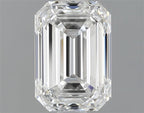 Diamante Naturale Taglio Smeraldo 1.31ct EX/EX G VVS2 - GIA - 7.24x5.01x3.43mm